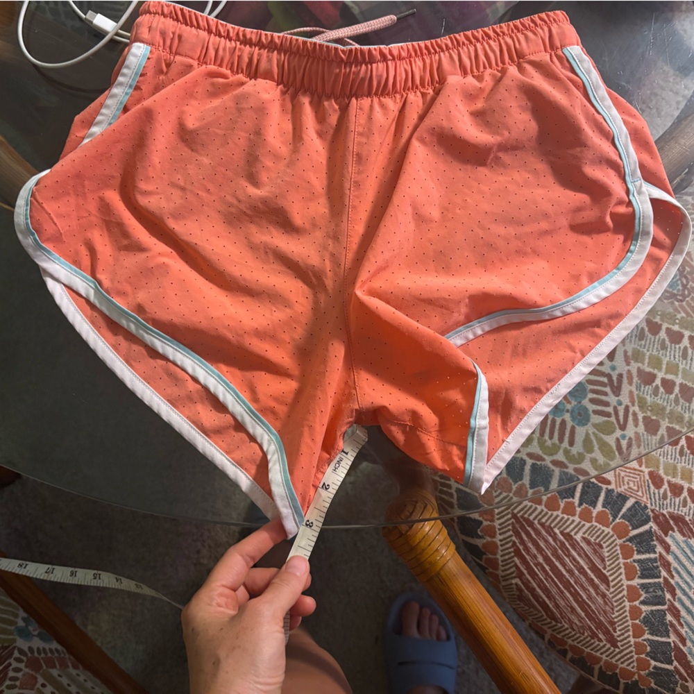 Rabbit Pink Repeats Shorts (Small) 2” inseam